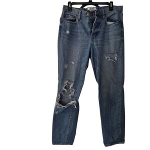 Pistola Distressed Denim Boyfriend Jeans